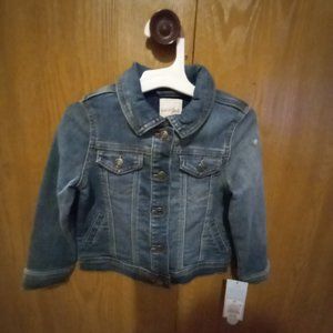 NWT 3T Cat & Jack Jean jacker